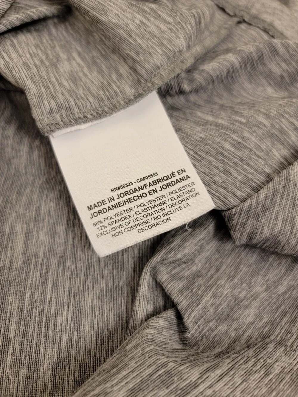 Nike Dri-FIT Miler Slash Cutout Running Tank Top Heather Gray Small S